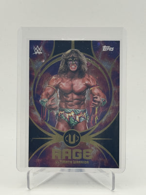 2025 Topps Universe WWE #RA-24 Ultimate Warrior Rage