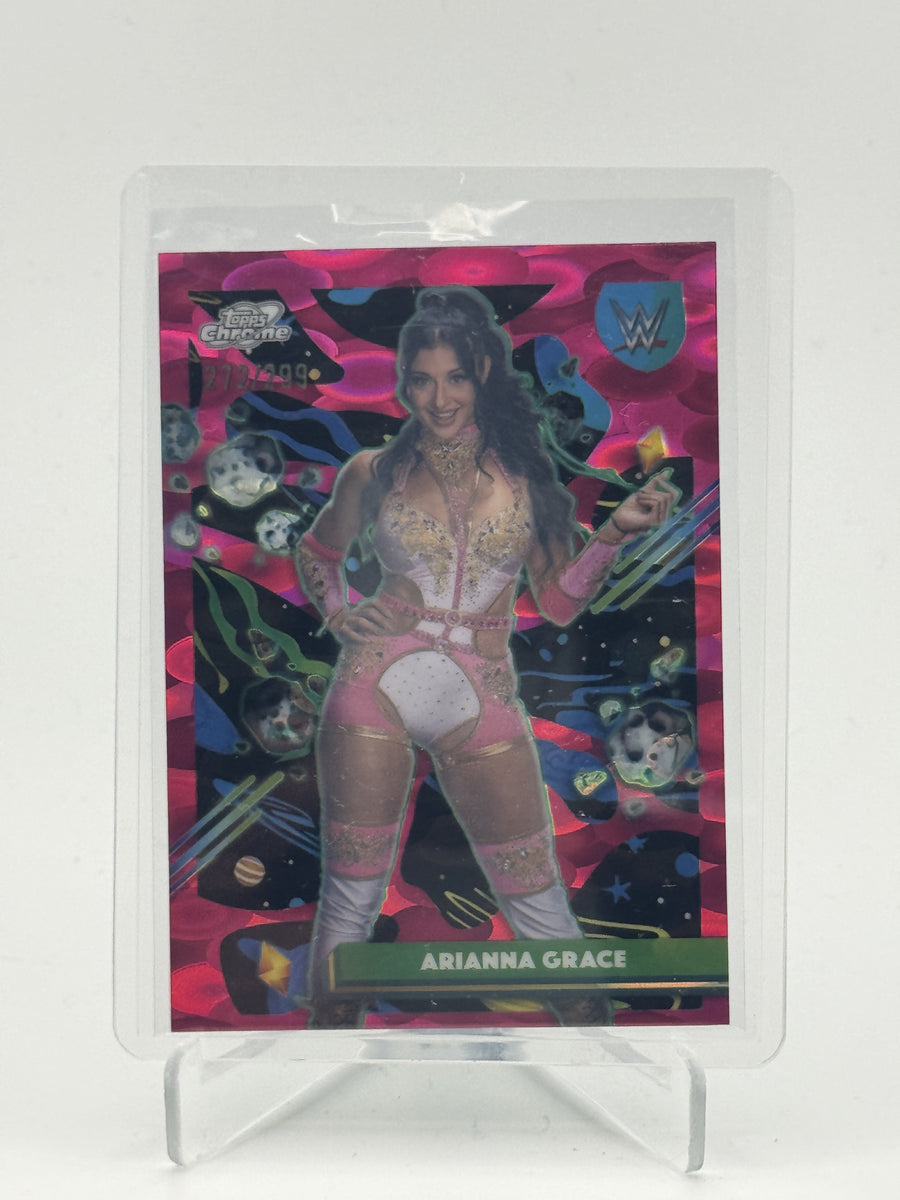 2026 Topps Chrome Cosmic WWE #114 Arianna Grace