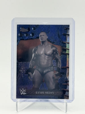 2025 Topps Chrome WWE x Cactus Jack #7 Randy Orton Purple #/250