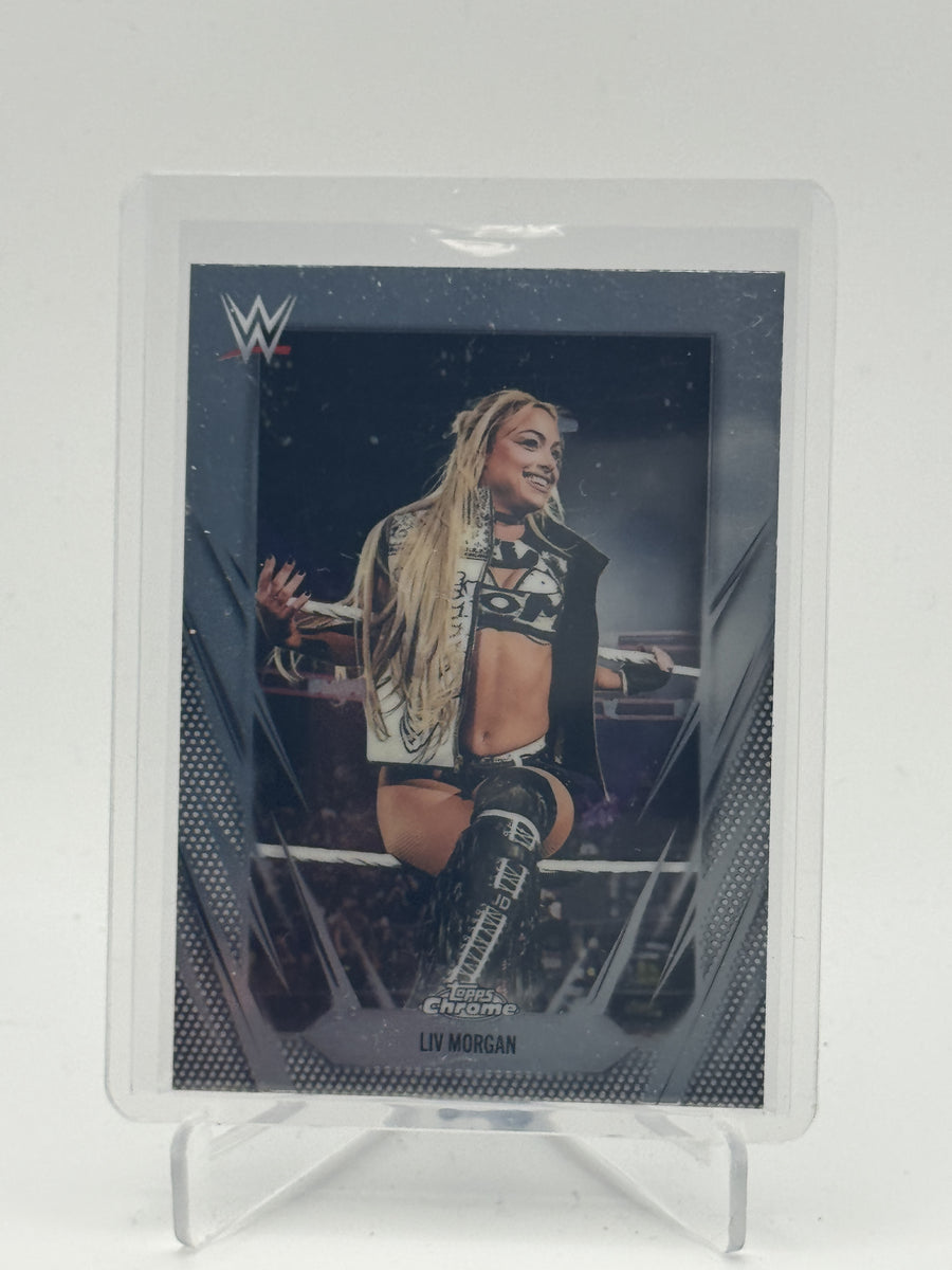 2026 Topps Chrome WWE #17 Liv Morgan