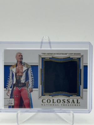 2024 Panini National Treasures WWE American Nightmare Colossal Materials #/99