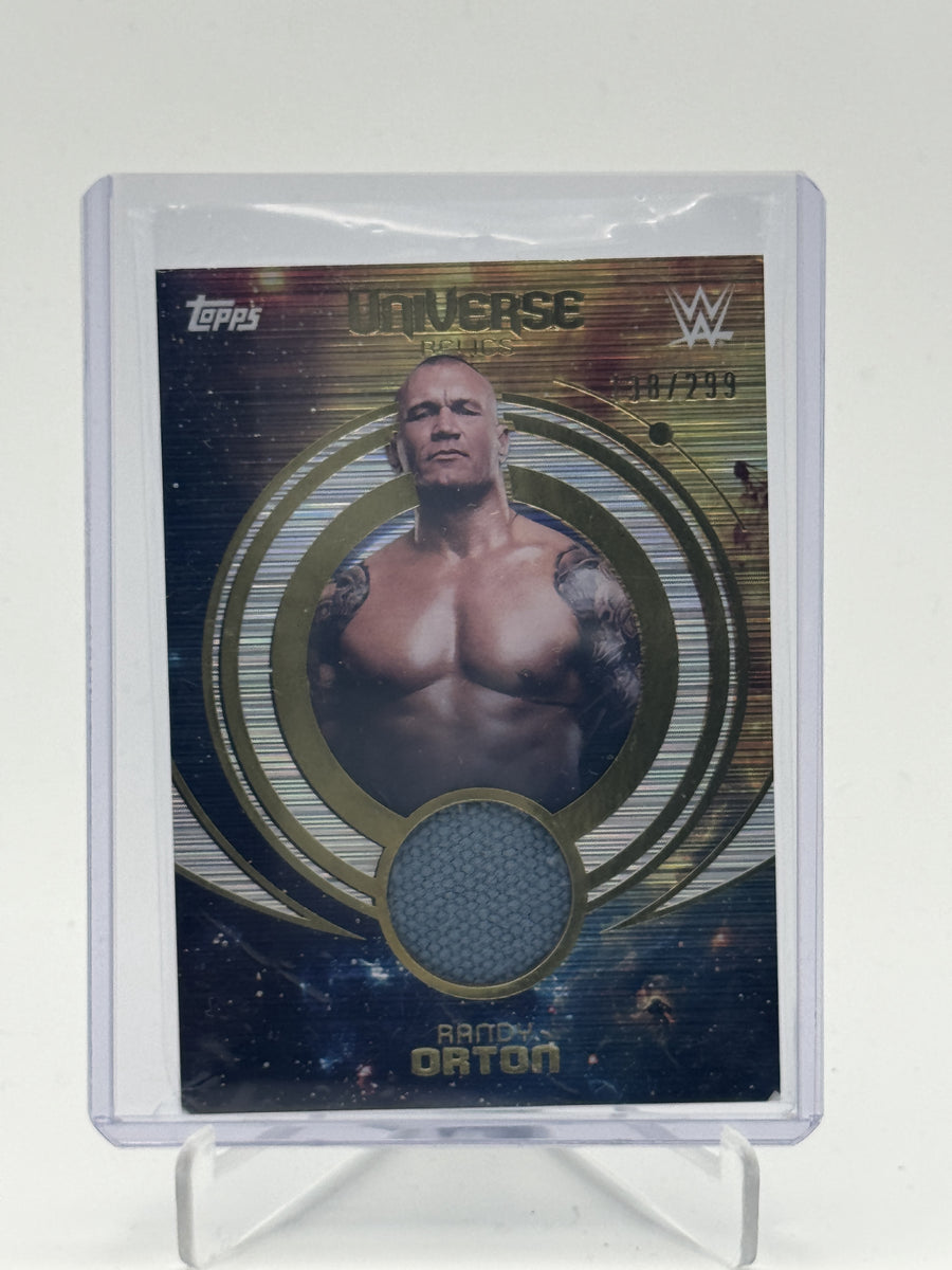 2025 Topps Universe WWE #UNR-ROR Randy Orton Universe Relics #/99
