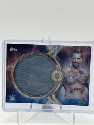 2025 Topps Universe WWE #WAU-CMP CM Punk WWE Authentics
