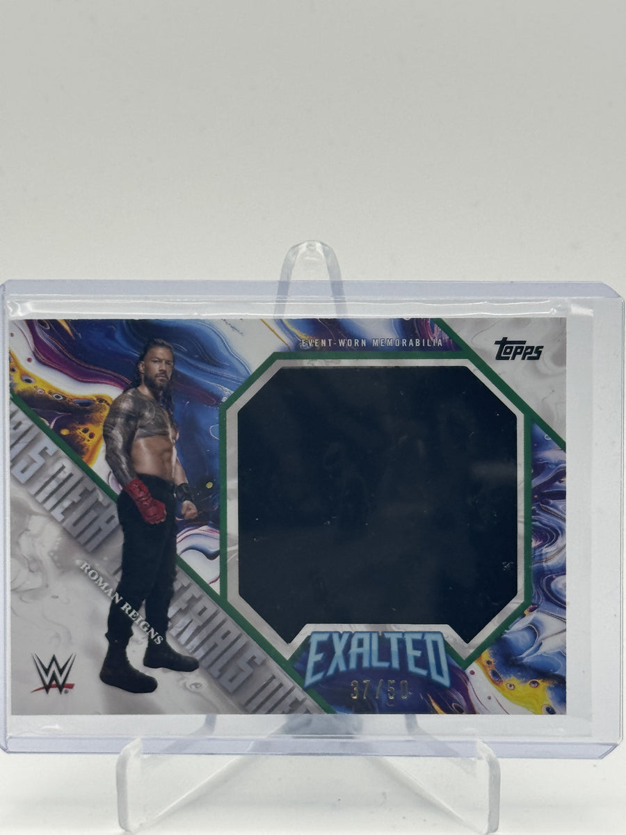 2025 Topps Exalted WWE #MM-RR Roman Reigns Mega Materials