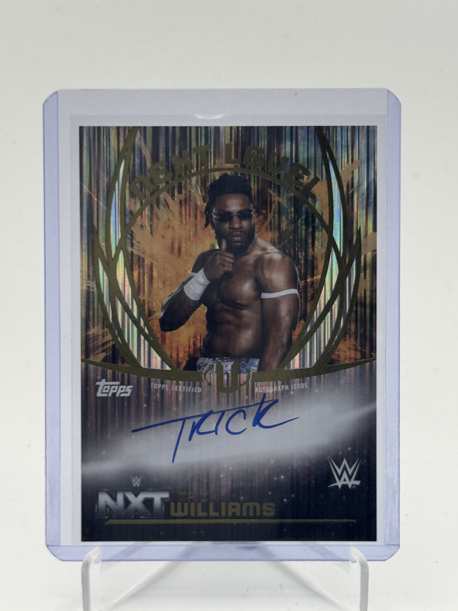2025 Topps Universe WWE #NLA-TWI Trick Williams Next Level Autographs