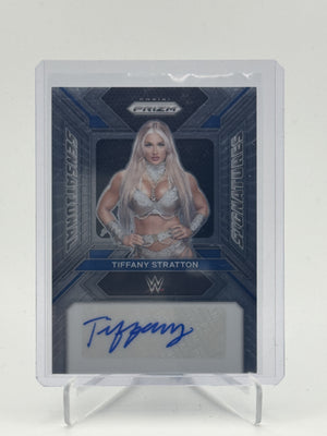 2024 Panini Prizm WWE #SS-TIF Tiffany Stratton Sensational Signatures