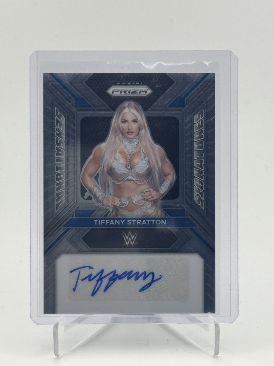 2024 Panini Prizm WWE #SS-TIF Tiffany Stratton Sensational Signatures