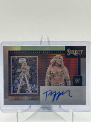 2024 Panini Select WWE #RA-TST Tiffany Stratton Ringside Action Signatures