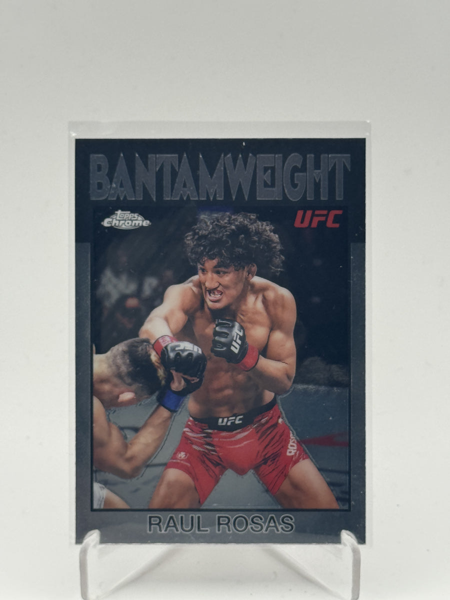 2026 Topps Chrome UFC #86-7 Raul Rosas 1986 Topps
