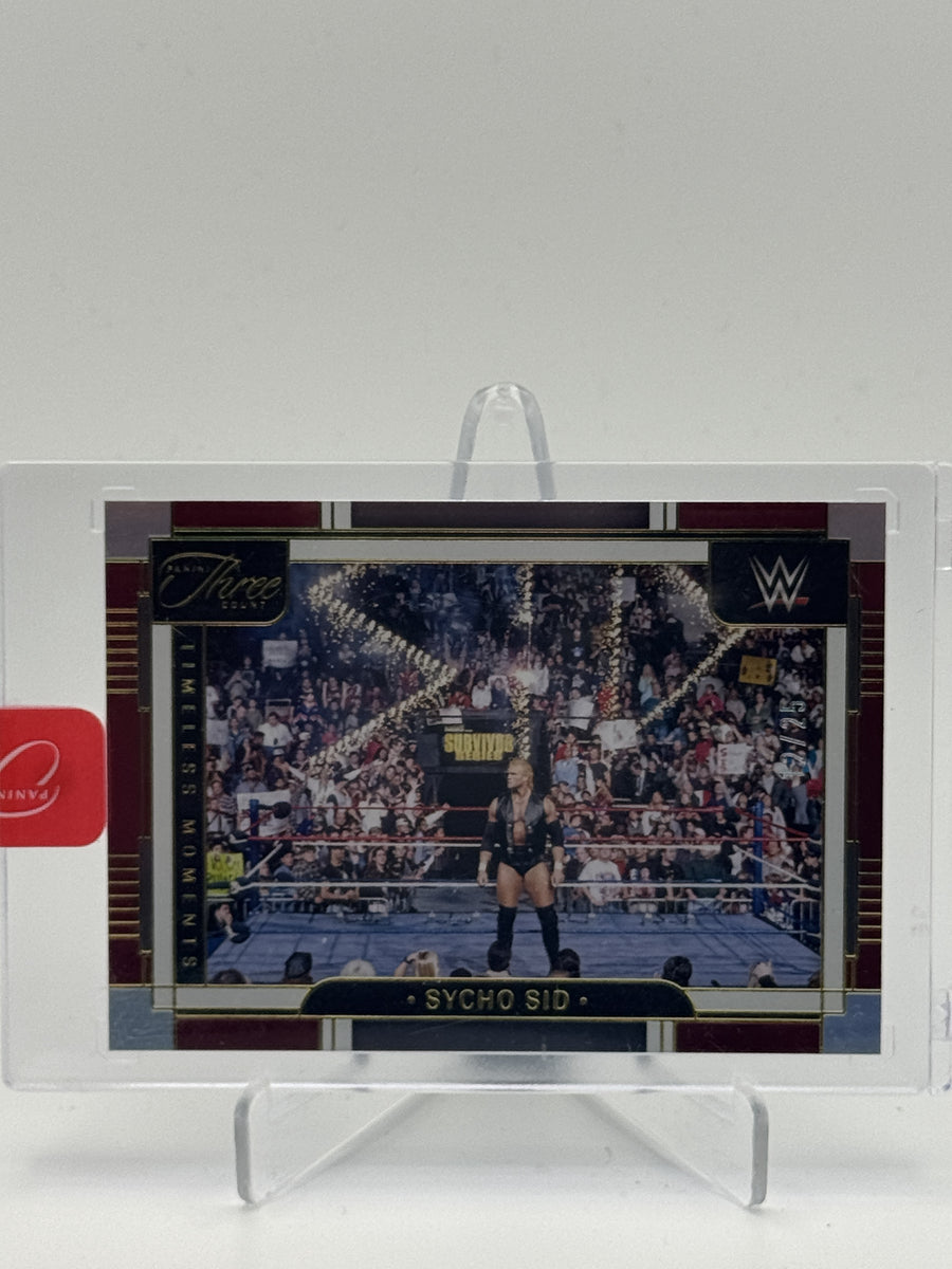 2024 Panini Three Count WWE #169 Sycho Sid #/40