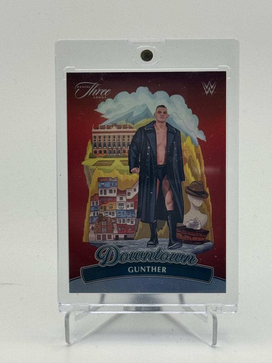 2024 Panini Three Count WWE #16 Gunther Downtown