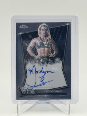 2026 Topps Chrome WWE #NXT-JOR Jordynne Grace NXT Autographs