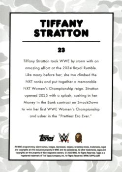 2025 Topps WWE x BAPE #23 Tiffany Stratton