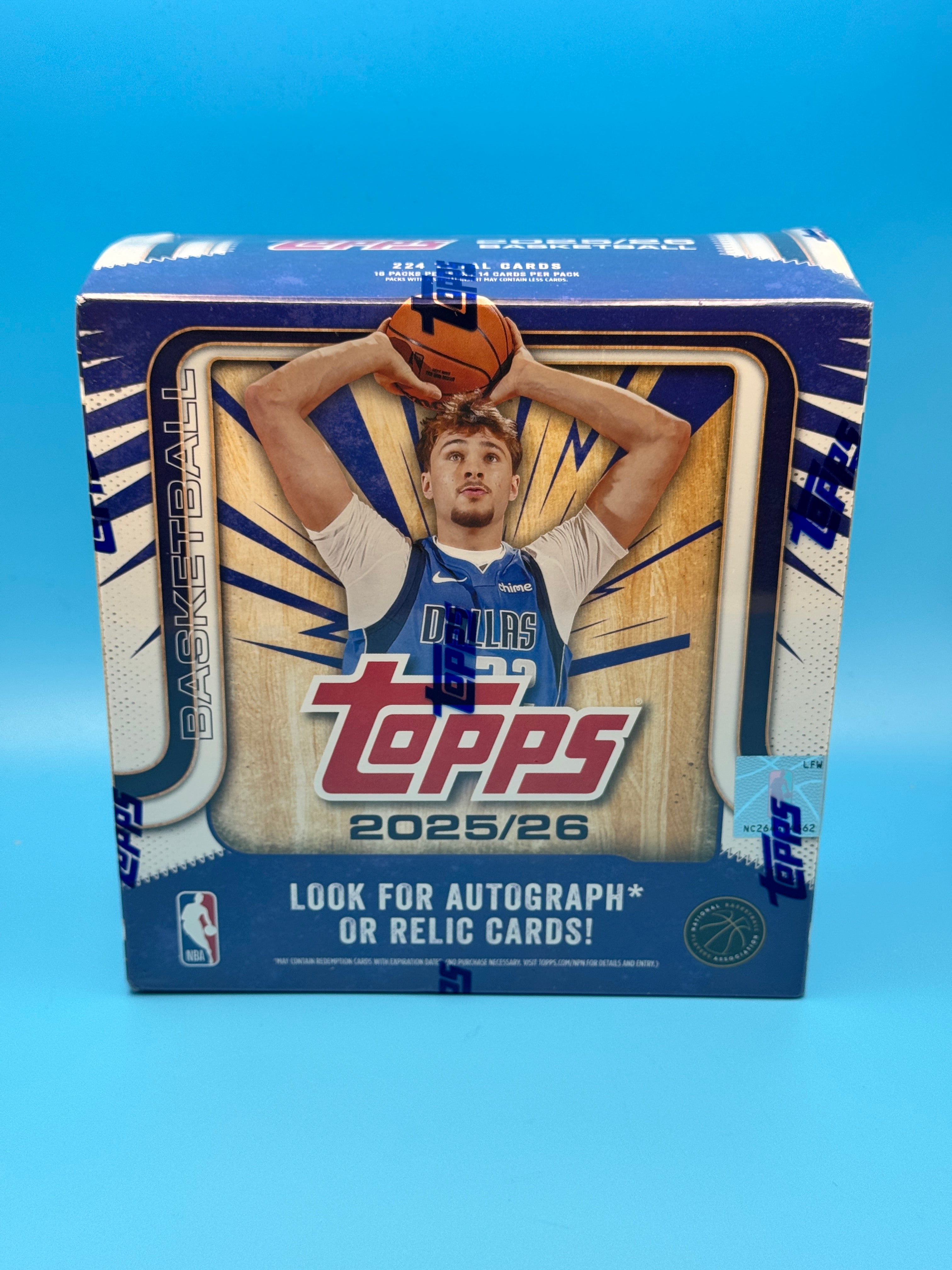 2025/26 Topps NBA Basketball Mega Box