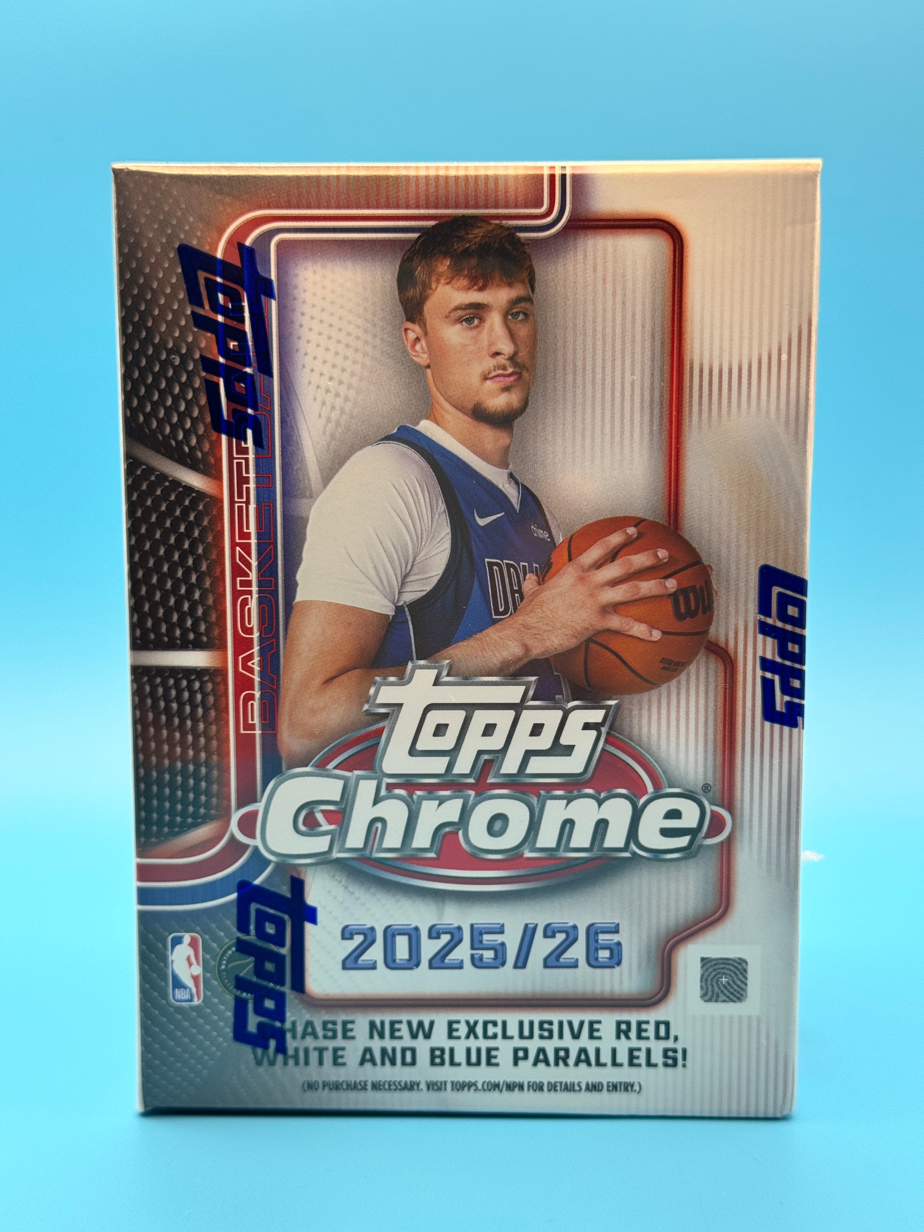 2025 Topps Chrome NBA Basketball Value Box