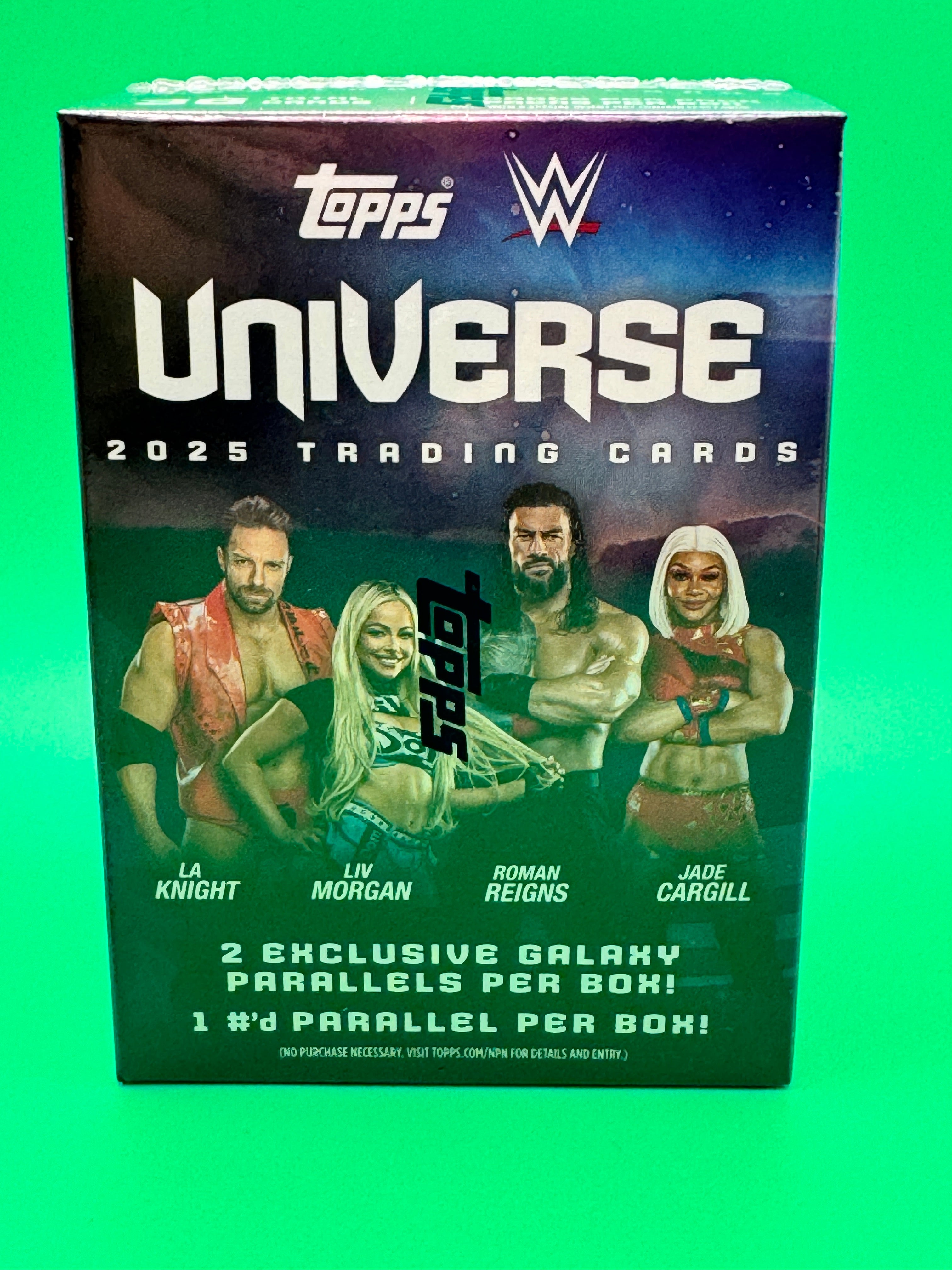 2025 Topps WWE Universe Trading Cards – Blaster Box
