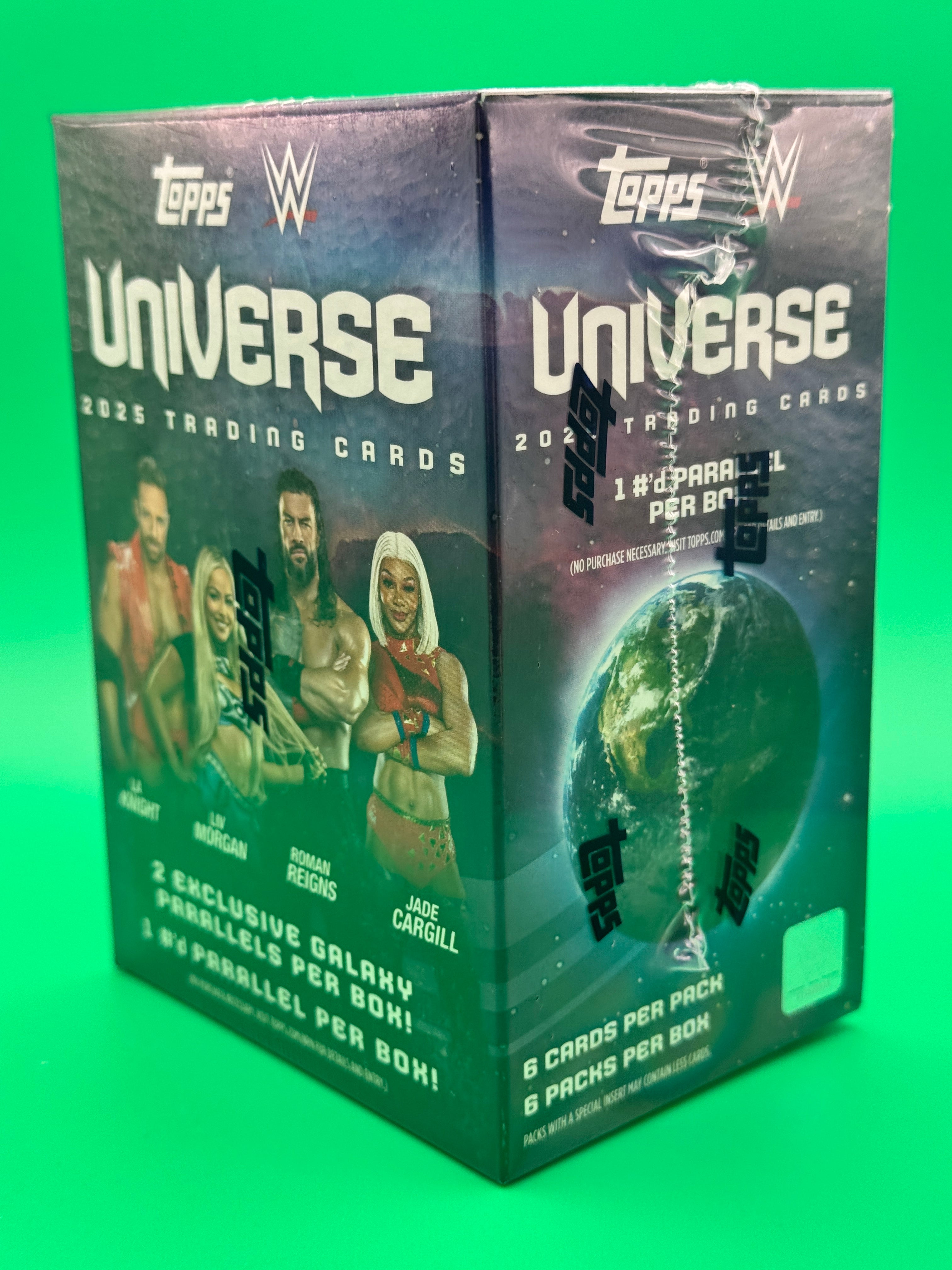 2025 Topps WWE Universe Trading Cards – Blaster Box