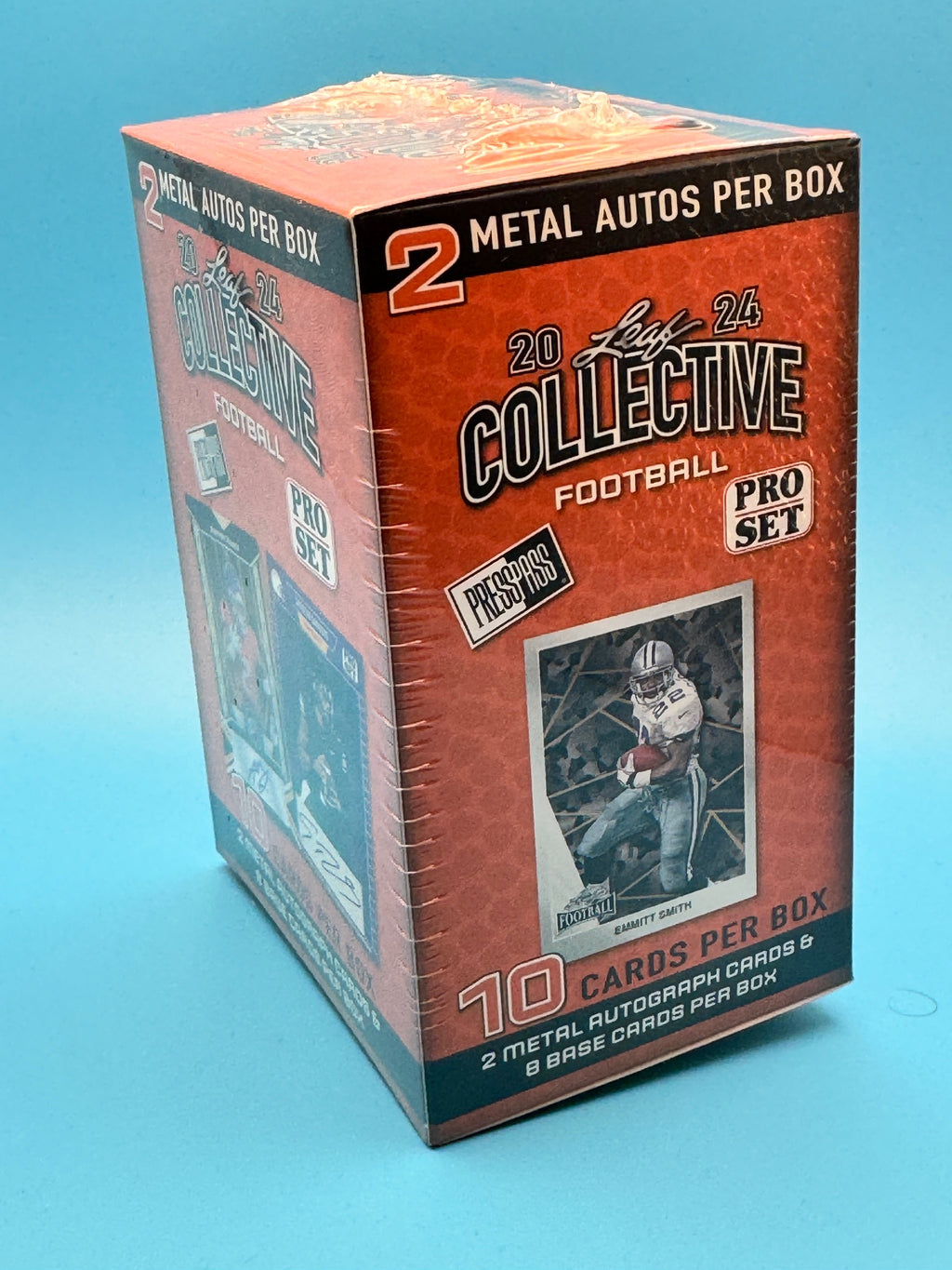 2024 Leaf Collective Football Pro Set Blaster Box Factory Sealed