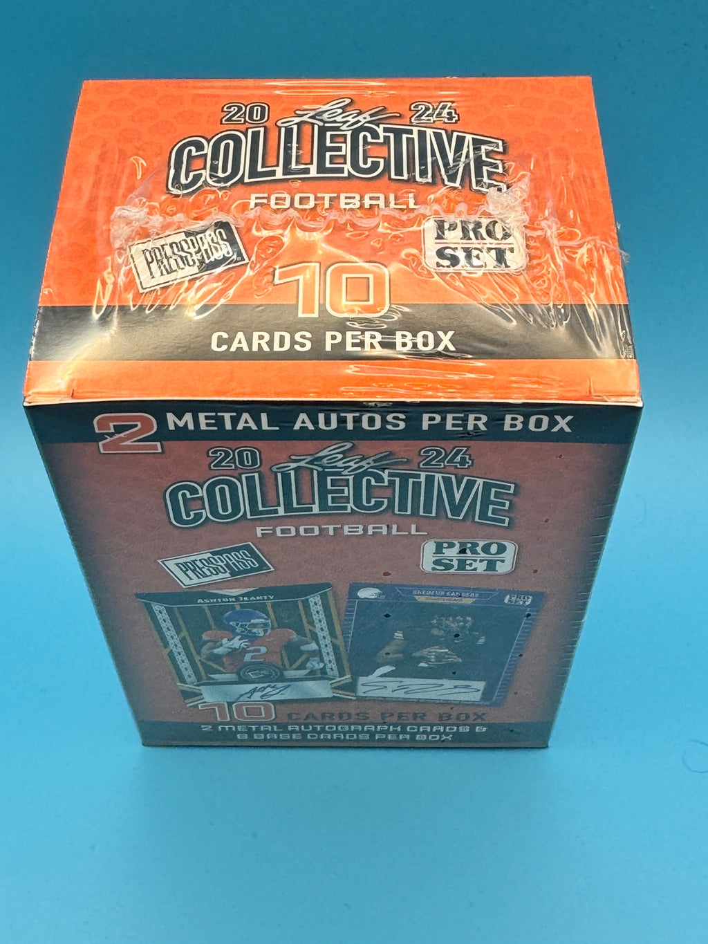 2024 Leaf Collective Football Pro Set Blaster Box Factory Sealed
