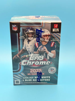 2026 Topps Chrome NFL Value Box Factory Sealed Trading Cards