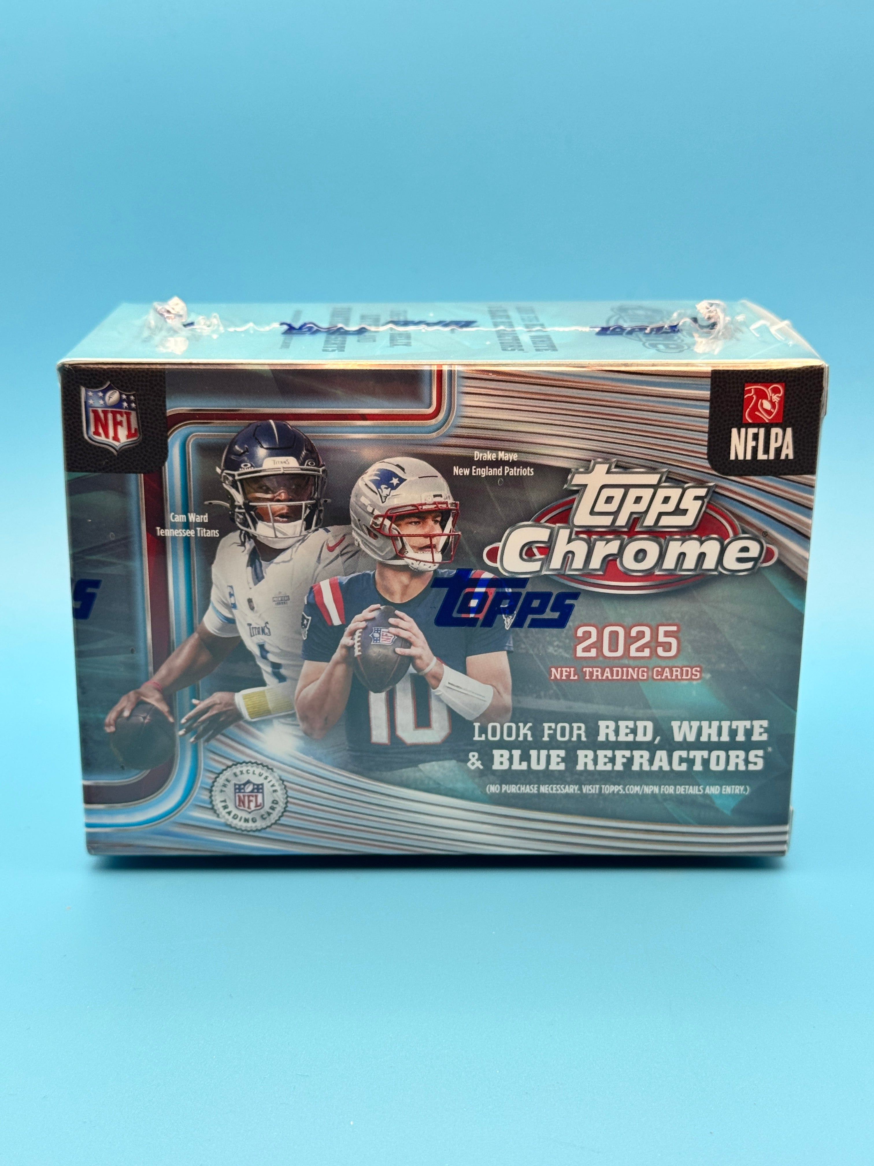 2026 Topps Chrome NFL Value Box Factory Sealed Trading Cards
