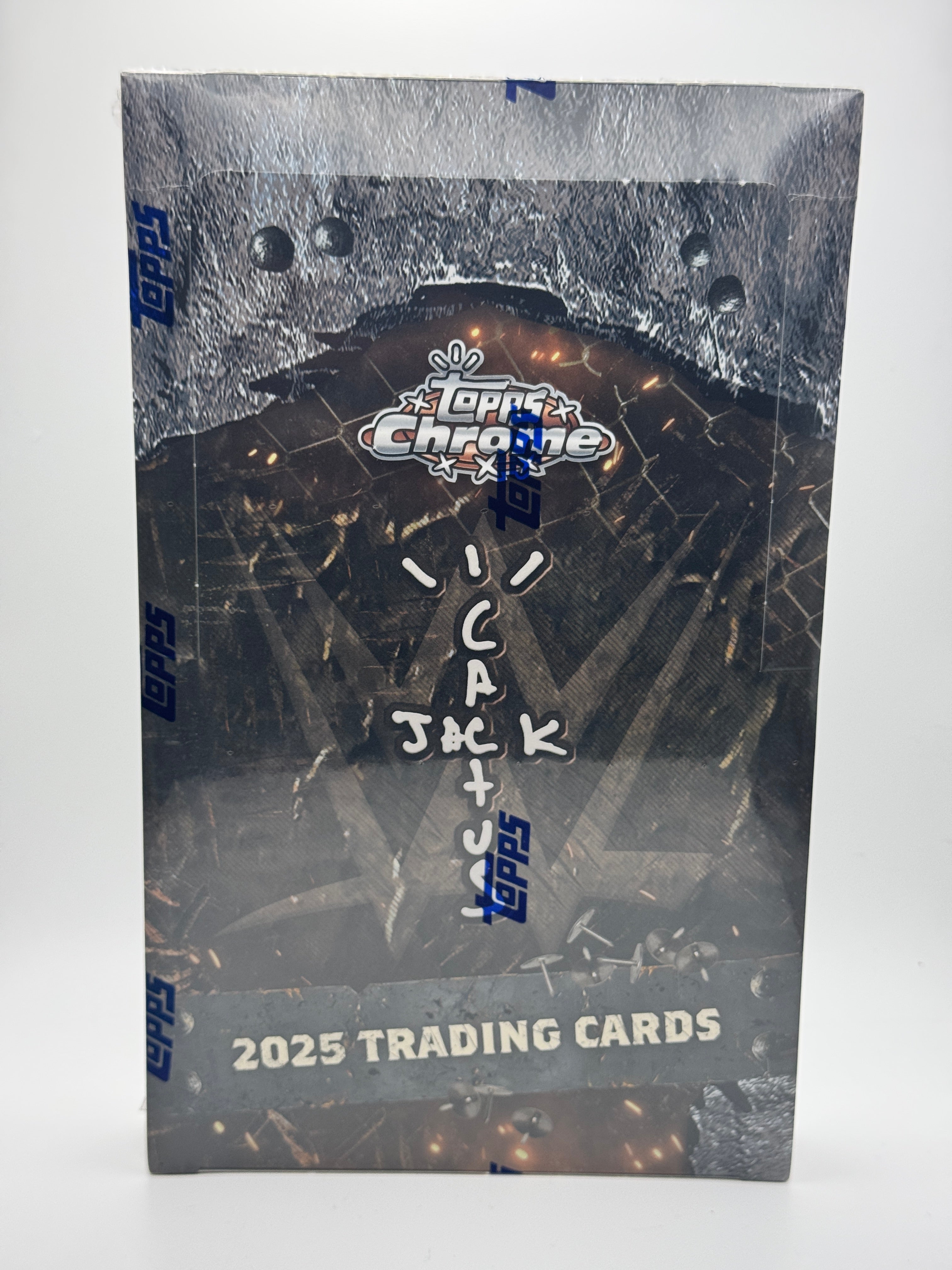 2025 Topps Chrome WWE x Cactus Jack Hobby Box Factory Sealed